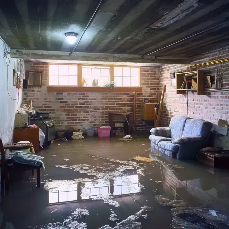 Flooded Basement Cleanup in Beulah, MI